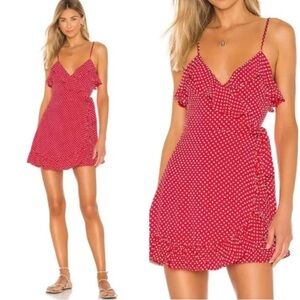 Privacy Please Giana Mini Wrap Dress